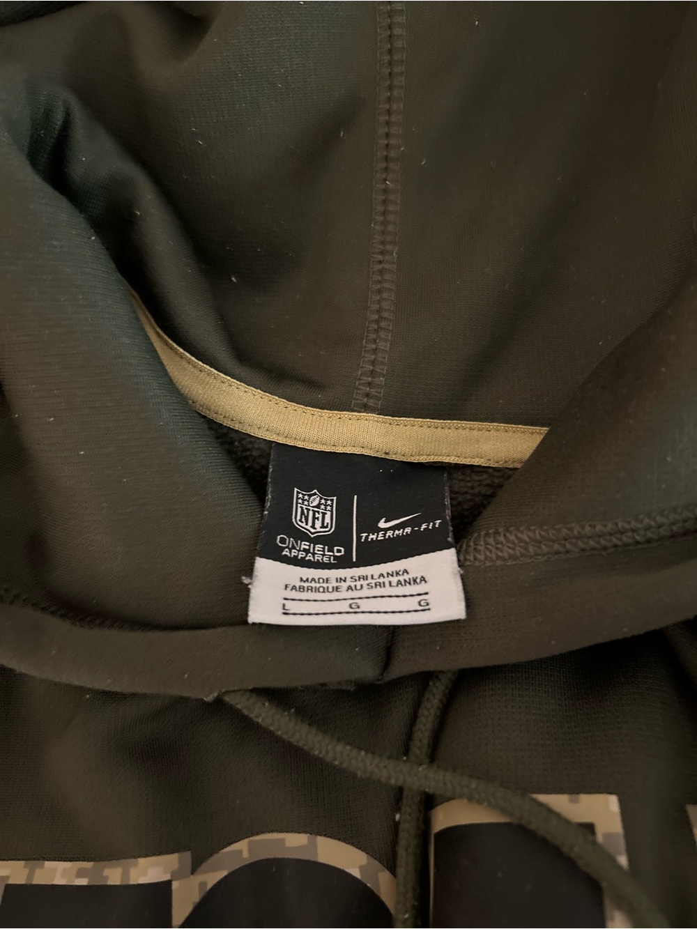(NWOT) limited edition new york giants time to salute hoodie!🧸 - Picture 6 of 6